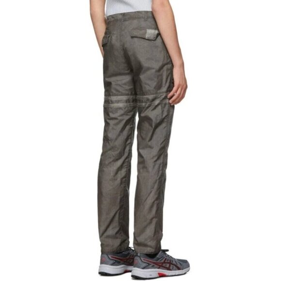Kanghyuk Readymade Airbag Oil Washed Trousers Size 48 US M Mens Gray Pant $1175 - Picture 16 of 16